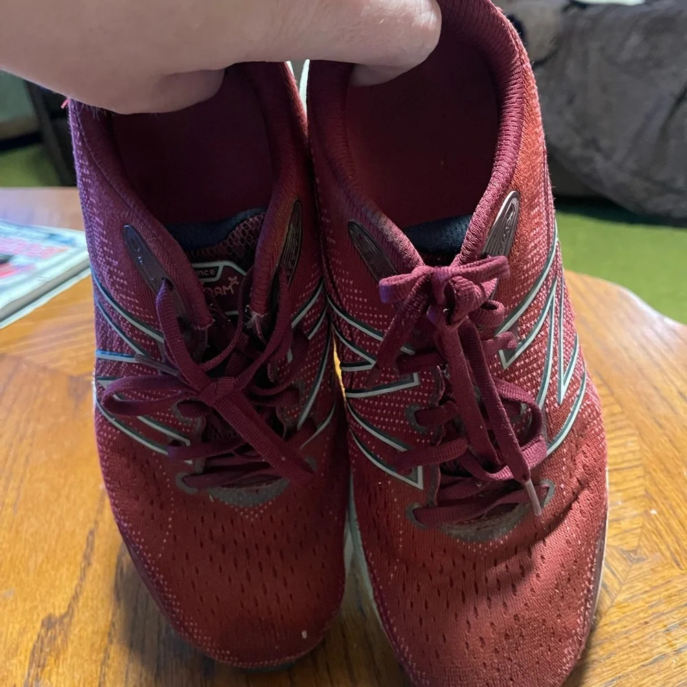 New Balance 860v12 Shoes Womens Size 11 Garnet Pink Athletic Sneakers DW - Picture 3 of 7